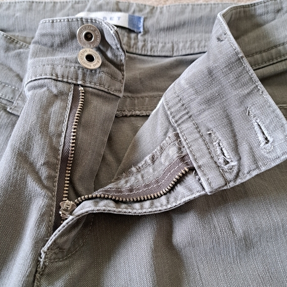 Smart Set Jeans Boot Cut Womens Size 11 Y2K 90's Grey Taupe Colour Stretch Denim - Picture 7 of 13